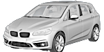 BMW F45 C1557 Fault Code